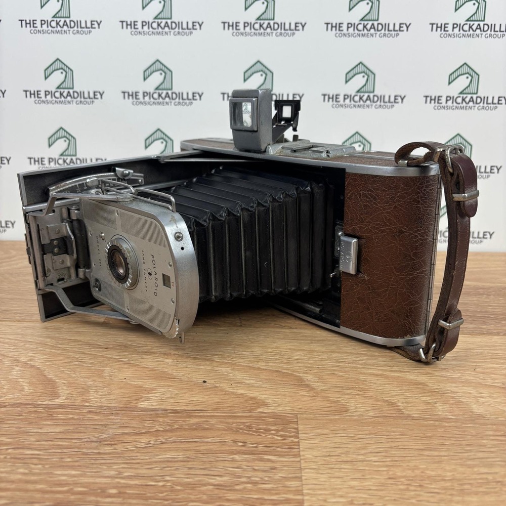 Vtg Polaroid Model 95B‎ Land Camera Speedliner Folding Bellows Instant 1957-61